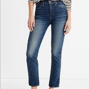 Madewell Rivet and Thread Stovepipe Jeans
